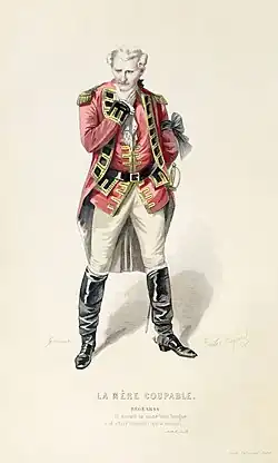 Image 59Bégearss from The Guilty Mother, by Émile Bayard (restored by Adam Cuerden) (from Wikipedia:Featured pictures/Culture, entertainment, and lifestyle/Theatre)