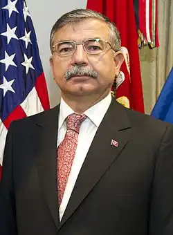 İsmet Yılmaz, Minister of National Defence and former Speaker of the Grand National Assembly
