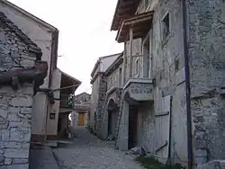 Rural architecture in Štanjel, in the Municipality of Komen