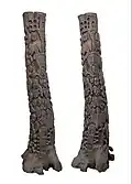 Dreams and Thought, c.1965, wood, 295 cm (116 in) tall, MNMA