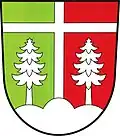 Coat of arms of Žlebské Chvalovice
