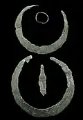 Copper lunulae from Belarus. Middle Dnieper culture[48]