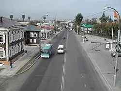 Bus on Sedov Street