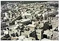 The attached images depict the neighborhoods and houses of Qatif Castle prior to their removal. Notably, some roofs remain unroofed, a local practice known as A'arsh.