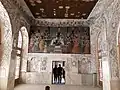 Painting of Fath-Ali Shah with his sons and courtiers