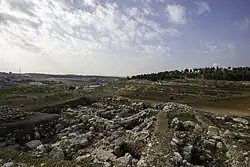 Westward view