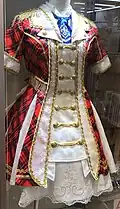 A modern, elaborate kōshijima dress from Japan's lolita fashion subculture, 2018