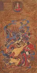 Padanaksipa, of the Ten Wisdom Kings, Baoning Temple, Ming Dynasty.