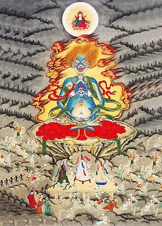 Ulkāmukha Pretarāja, Baoning Temple, Ming Dynasty.