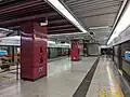 Line 2 platform