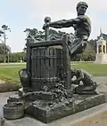 Apple Cider Press by Thomas Shields Clarke