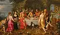 The Feast of Achelous by Jan Brueghel the Younger and Hendrick van Balen, 1610-1620