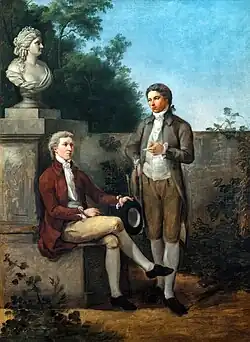 Portrait of two gentlemen in a landscape - Gallerie dell'Accademia[6]
