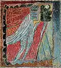 Eve Takes from the Tree of Knowledge, 1971, Oil on canvas, 32 x 29 cm.