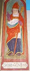 St. Goeznoveus, Bishop of Léon.