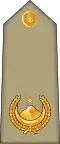Commandant Arabic: رائد, romanized: Ra'id) (Algerian Land Forces)[9]