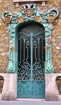 French Art Nouveau – Avenue Gallieni no. 14, Courbevoie, France, by Eugène Coulon, 1903–1904