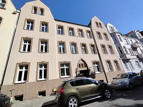 Main frontage