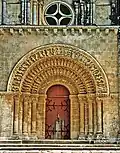 The south entrance to the Church