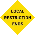 End speed limit