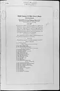 The first page of the National Security Act of 1947.