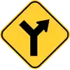 Y-junction on right (Ontario) (1955)