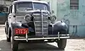 Cab - truck - bus license plate used in Brazil between 1941 and 1970. The name "Guanabara" began to be used in Rio de Janeiro city in 1960, referring to the city-state where it belonged until 1975, when it was merged with state of Rio de Janeiro and became its capital