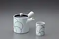 Tea Set Printed Ume Motif (1963)