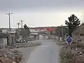 Entrance to the Barqi village