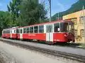 Electric motor coach of CEV (Switzerland) with driving trailer