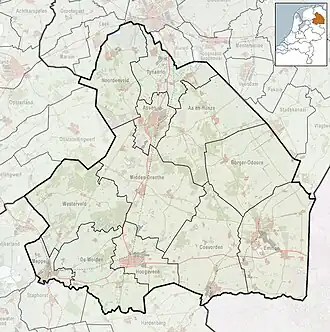 Wateren is located in Drenthe
