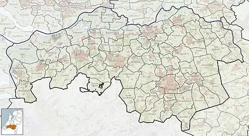 Klundert is located in North Brabant