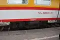 Bogie of "Jiujiang Hao" train.