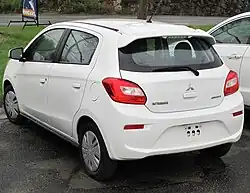 Mirage ES (Canada; first facelift)