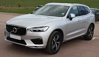 Volvo XC60, in between the Volvo XC40 and Volvo XC90