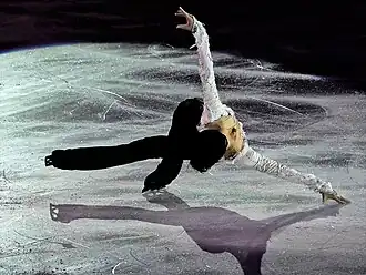 Yuzuru Hanyu at the exhibition gala of the 2019–20 Grand Prix Final in Turin