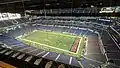 Press box view.