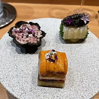 First course.