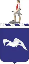 413th Regiment (formerly 413th Infantry Regiment) "Foritior Ex Asperis" (Stronger After Difficulties)