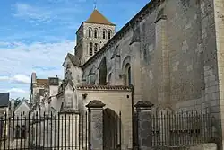Northern side of the church.