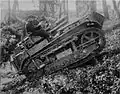 US 75mm gun M1916 on self-propelled carriage.