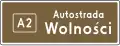 Name of motorway