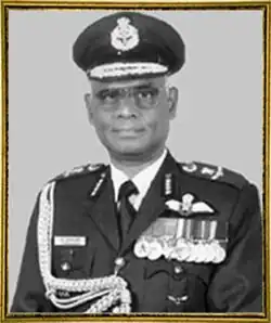 Srinivasapuram Krishnaswamy PVSM, AVSM, VM & bar