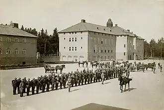 Yard in late 1920s