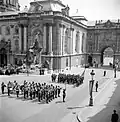 The band in 1938, when it was at the time under the authority of the Kingdom of Hungary (1920–1946).