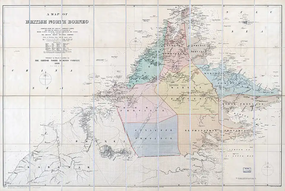 North Borneo, 1888