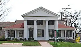 The Abram W. Pike House, Michigan, 1844.