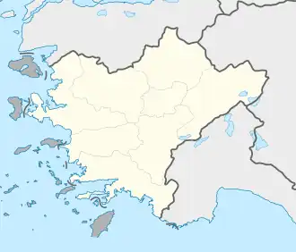 Hyllarima is located in Turkey Aegean
