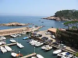 The marina