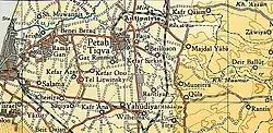 Majdal Yaba 1945 1:250,000